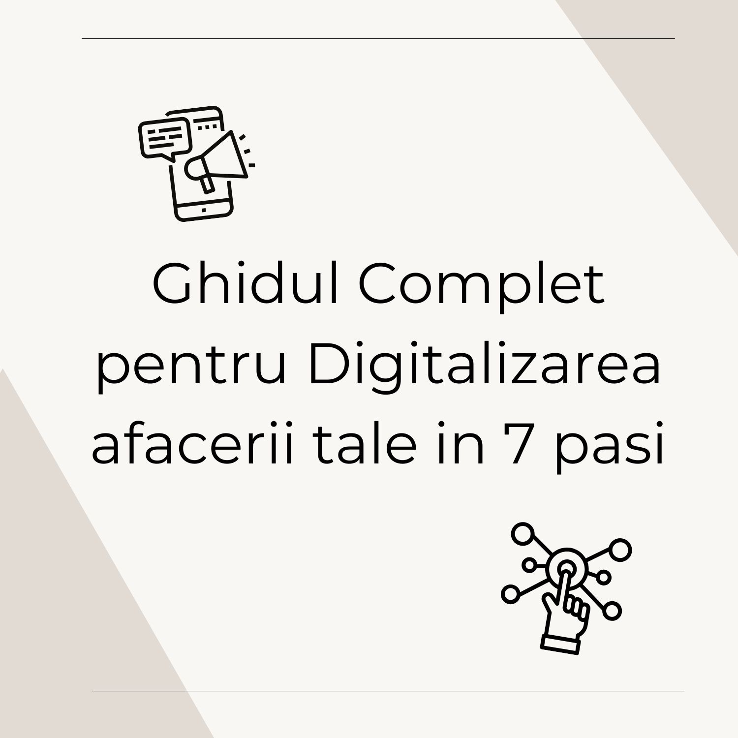Ghidul Complet pentru Digitalizarea afacerii tale in 7 pasi